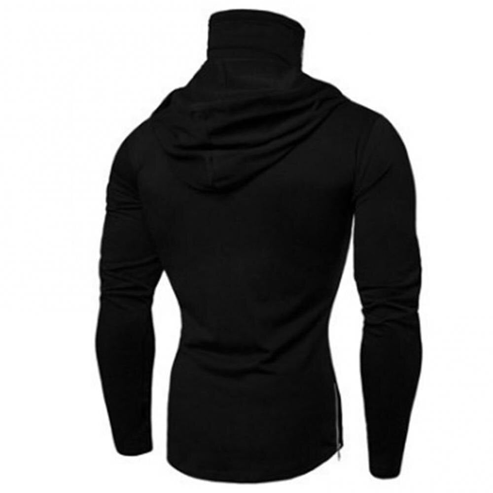 "Ultimate Comfort and Style: Men'S Solid Color Hoodie with Long Sleeves"