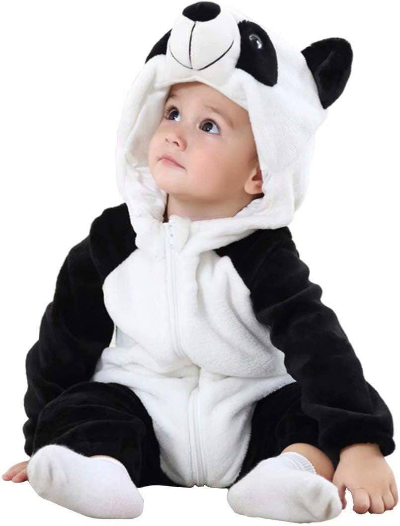 "Cute and Cozy Baby Animal Costumes for Unisex Toddlers - Perfect for Halloween Dress-Up!"