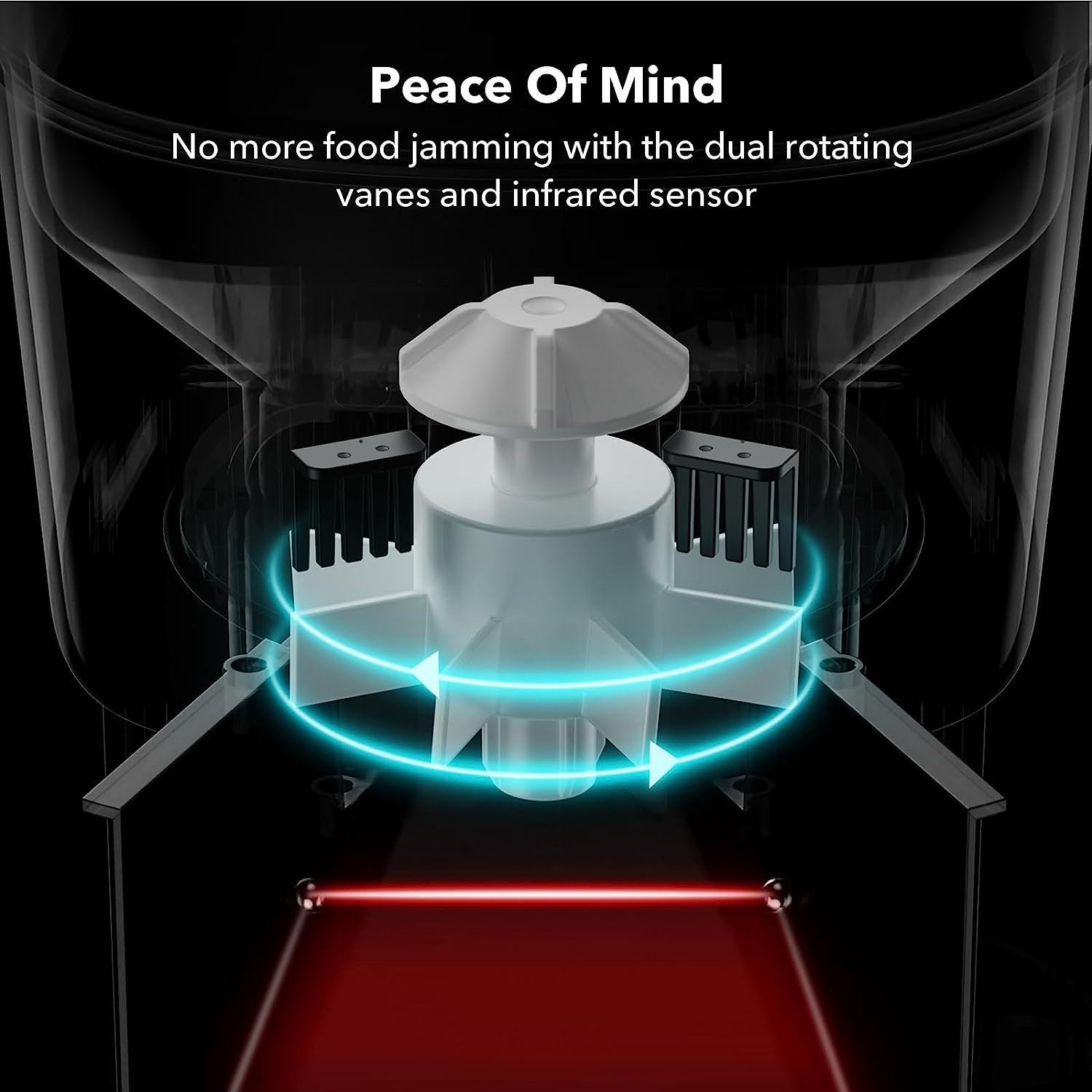 "Convenient and Intelligent 6L Automatic Pet Feeder: Scheduled Feeding, Secure Lid, and Food Monitoring"