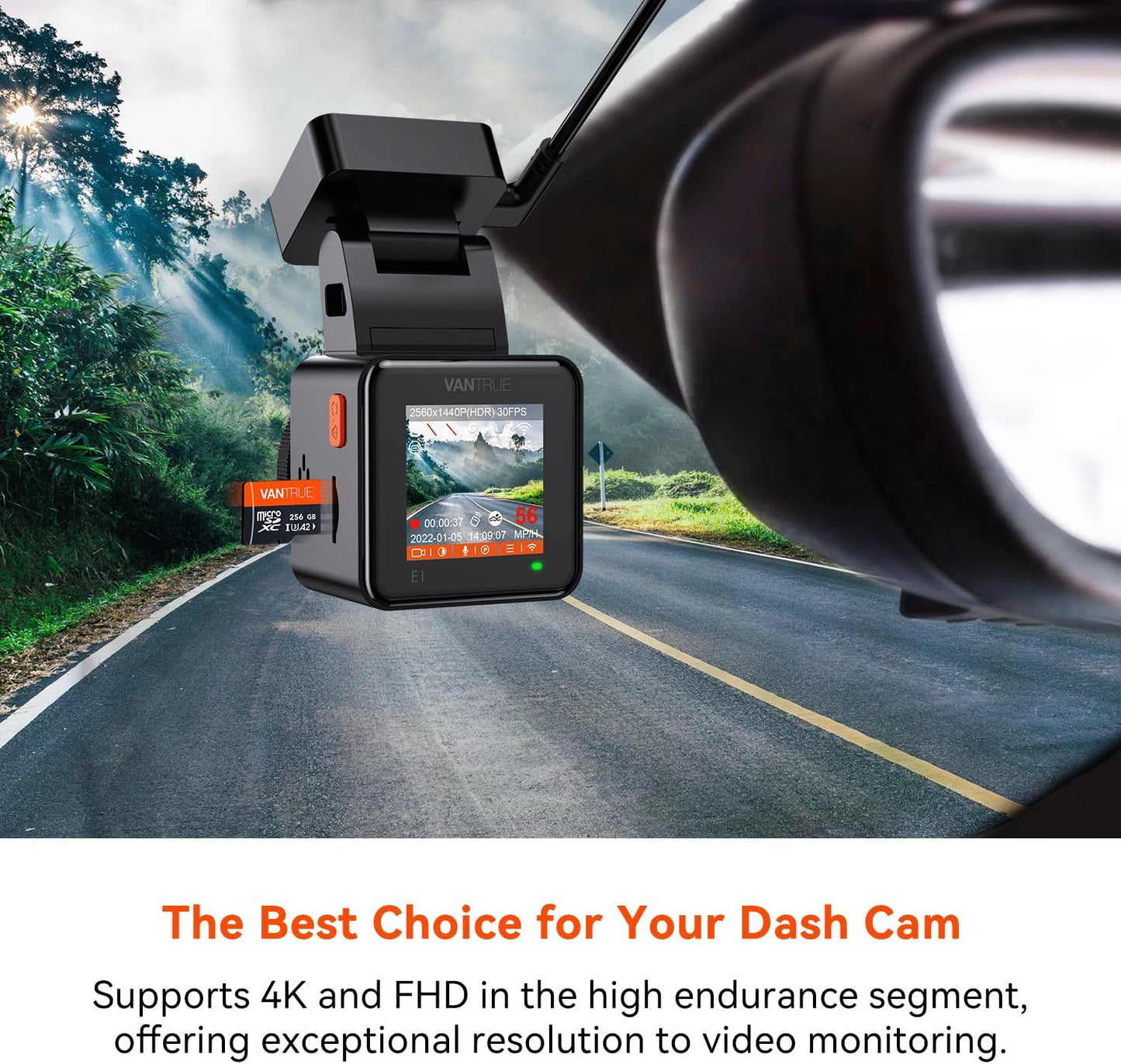 "Ultimate Performance 256GB Microsdxc U3 Card: Unleash the Power of High-Speed, 4K UHD for Dash Cams & Security Cameras"