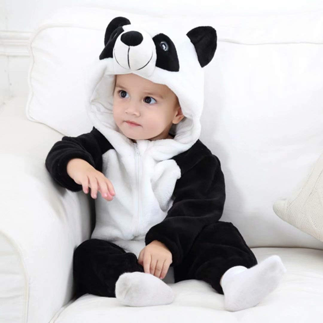 "Cute and Cozy Baby Animal Costumes for Unisex Toddlers - Perfect for Halloween Dress-Up!"