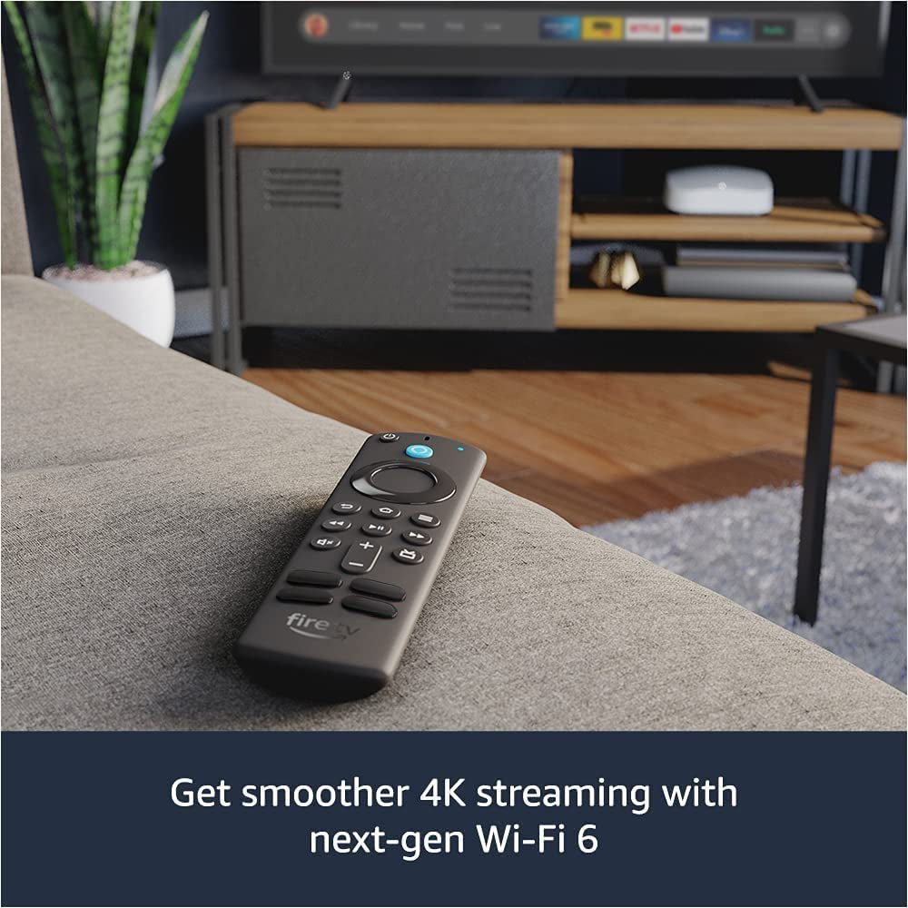 "Upgrade Your Entertainment Experience with Fire TV Stick 4K Max: Faster Wi-Fi, Enhanced Alexa Voice Remote, and TV Controls!"