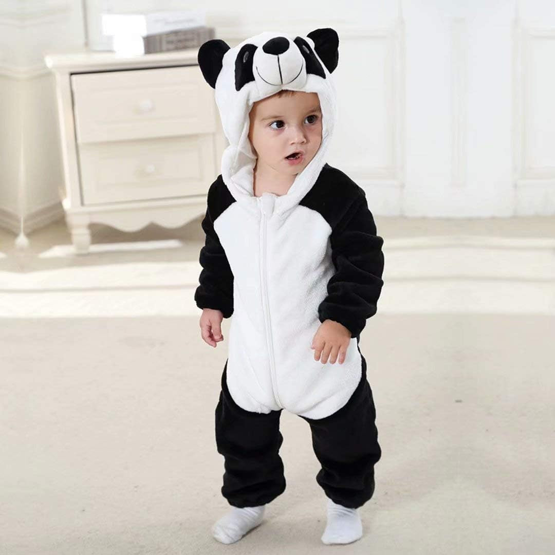 "Cute and Cozy Baby Animal Costumes for Unisex Toddlers - Perfect for Halloween Dress-Up!"