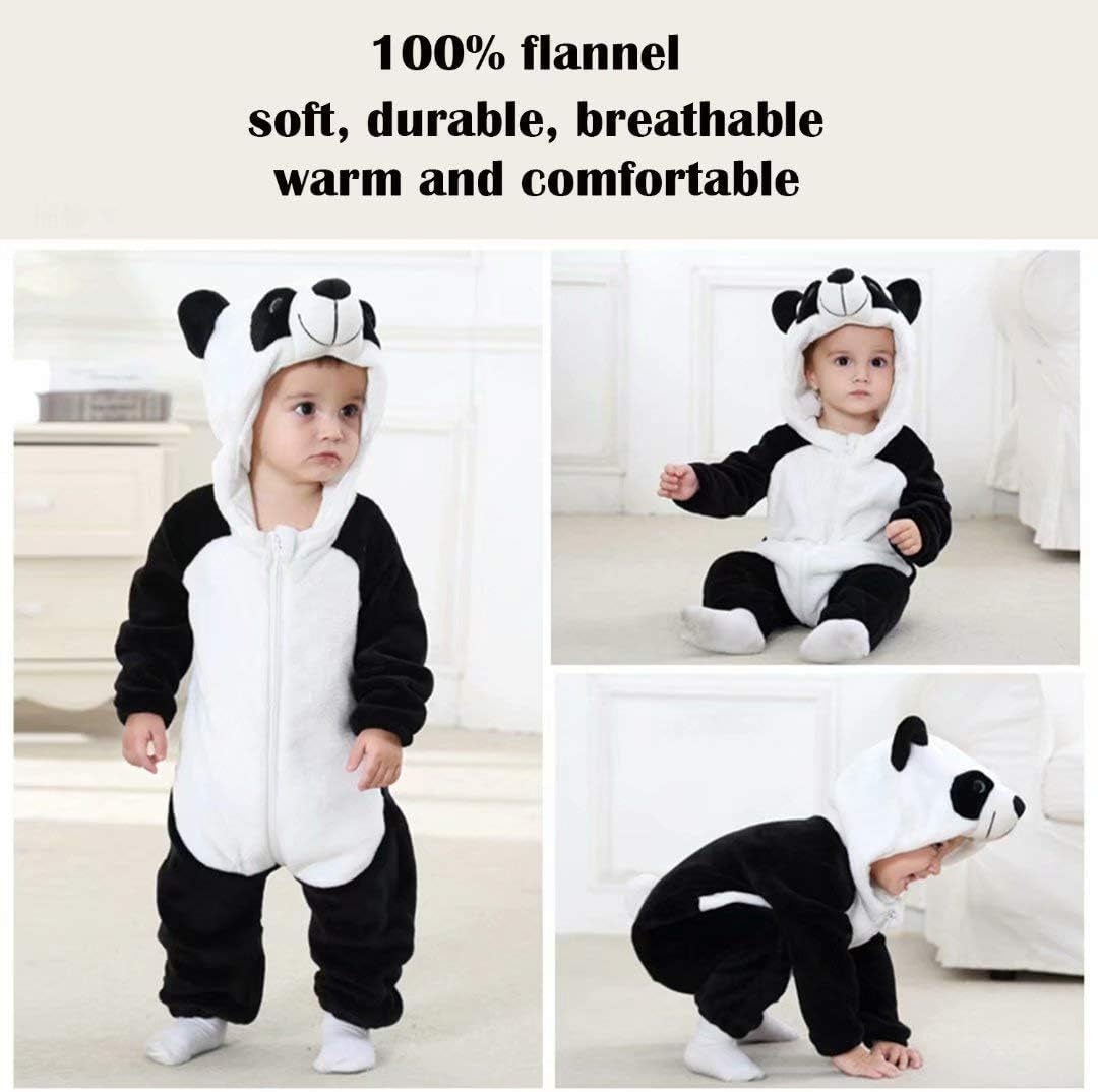 "Cute and Cozy Baby Animal Costumes for Unisex Toddlers - Perfect for Halloween Dress-Up!"