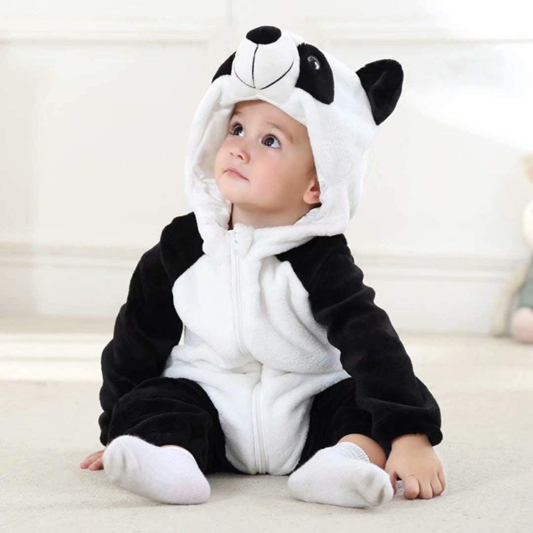 "Cute and Cozy Baby Animal Costumes for Unisex Toddlers - Perfect for Halloween Dress-Up!"