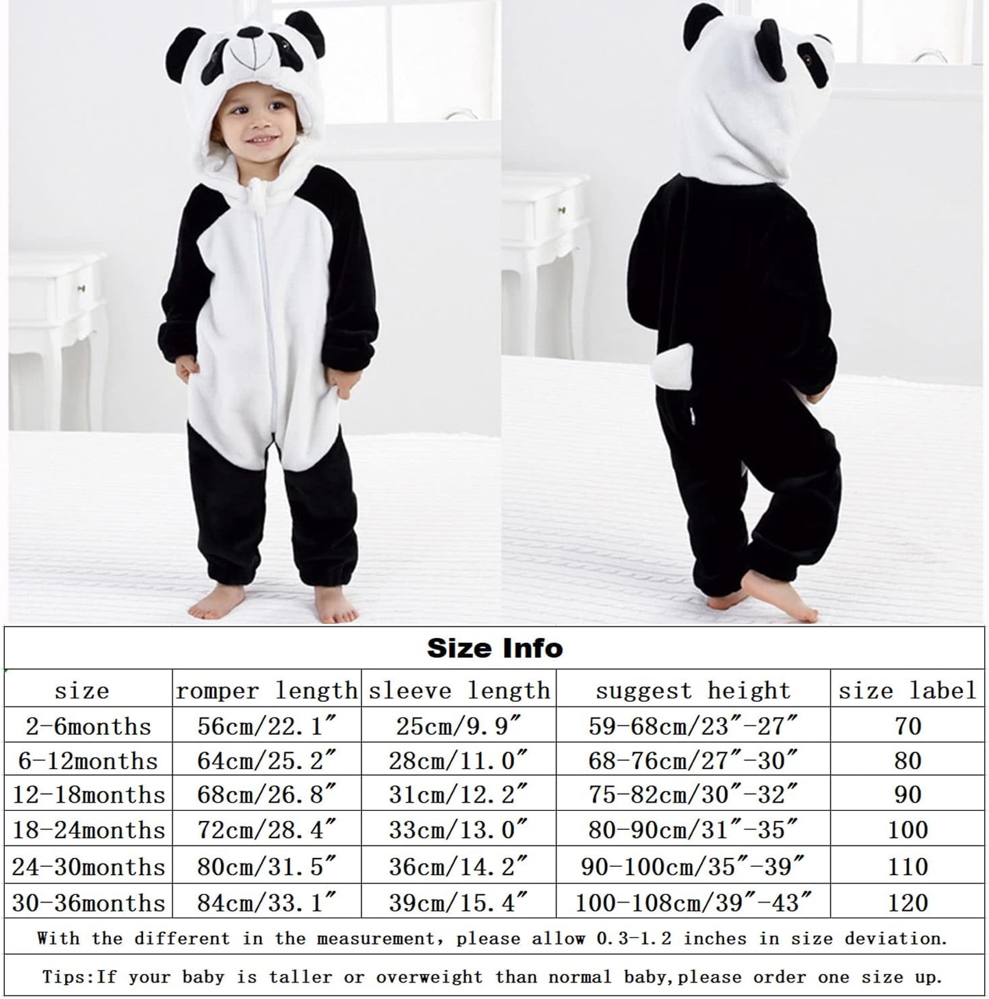 "Cute and Cozy Baby Animal Costumes for Unisex Toddlers - Perfect for Halloween Dress-Up!"